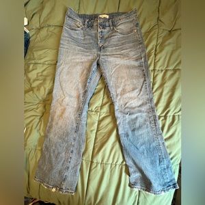 Madewell Cali Demi-Boot Jeans - wide leg jeans